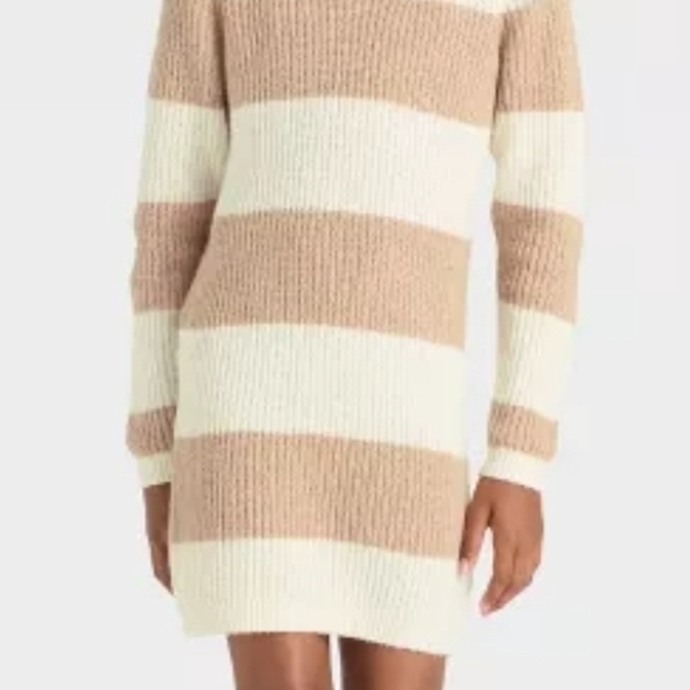 Cat & Jack Girl's Ivory Knit Sweater Sz. 8 NWT